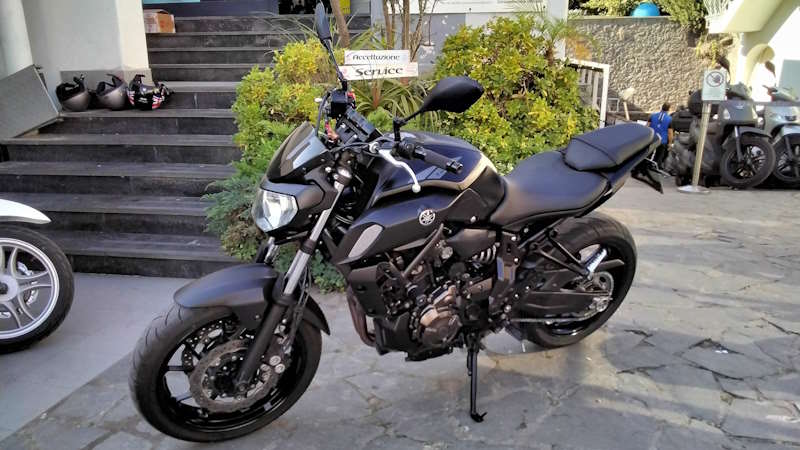 yamaha mt-07 usata